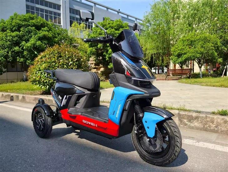 Raptor Shark 72V Elektro-Dreirad mit zwei Motoren – 70 km/h schnelles Fahrerlebnis